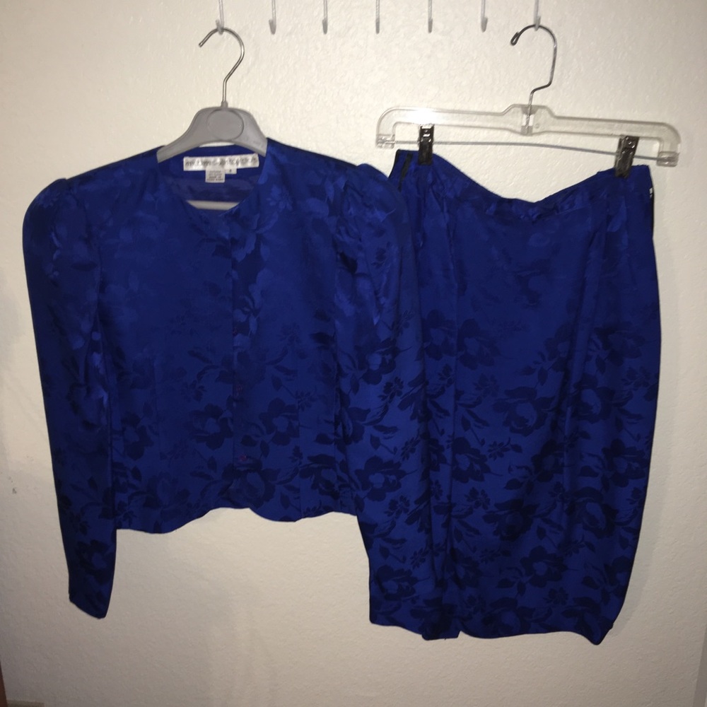 Anne Crimmins for Umi Collections skirt suit